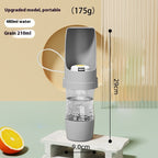 Grey ROAM Bottle with capacity callouts: 480 ml water, 210 ml food, approx. 9 cm wide